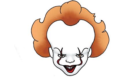 easy drawing pennywise